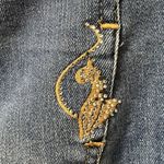 Baby Phat  Fashions Jeans Womens 15 Capris Cropped Rhinestones‎ 90s Y2K Vintage Photo 7