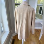 Vintage 60s 70s Herman Kay Camel Tan Wool Dress Coat Jacket Fits Medium Photo 6