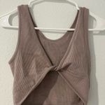 By Together REVERSIBLE purple/taupe tank Photo 4