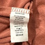 NWT Bucketlist Jumpsuit Wide Legs Medium Pink Photo 6