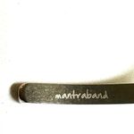 MantraBand one day at a time silver tone open cuff bracelet Photo 3