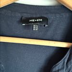 ME+EM Open Collar Tiered Maxi Dress in Navy 12 Blue Photo 6