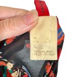 Josie by Natori Japanese Geisha Roses Mixed Pattern Babydoll Slip Dress Red Photo 6