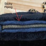 St. John Vintage Black Quilt Velour Chain Bag Photo 14