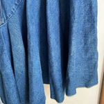 Solace London Lewis Asymmetric Paneled Denim Dress Photo 6