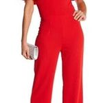 Red Dress Boutique Red Ruffle Jumpsuit  Photo 0