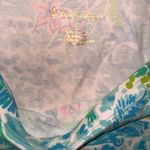 Lilly Pulitzer  Blue and Green Floral Dress Photo 2