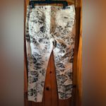 Rock & Republic  Black and White  Jeans with Tye dye looking‎ Print size 16 Photo 1