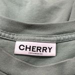 Cherry LA  Fair Fax Long Sleeve Shirt Green Women’s Large Photo 1