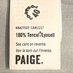 Paige  Chambray Mitzi Cold‎ Shoulder Top Hayette Wash Size XS Photo 8