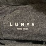 Lunya charcoal grey hue Restore pocket leggings pima cotton blend size XS Gray Photo 8