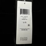 Eileen Fisher NWT Velvet Silk Blend Quilted Jacket L Black Full Zip Lined Luxe Photo 7