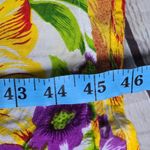 Mamta White Floral Rayon Dress Smocked Off Shoulder Sundress Women's One Size Photo 5