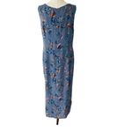 Petite Sophisticate VINTAGE 90s  Floral Midi Dress Photo 3