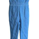 Haute Monde denim jumpsuit with rhinestone bodice Photo 0