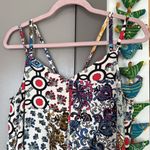 FOR THE REPUBLIC Maxi Dress Colorful Patchwork Elephants Size Medium Photo 1