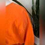 Vintage Halloween Long Sleeve Shirt Orange Graphic 90s‎ witch ghost fall medium Photo 5