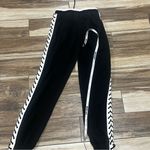 Mistress Rocks  black side tie fleece jogger sweatpants Photo 6
