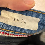 Pilcro  Blue Denim Modest Jean Skirt Womens 6 Coastal Cowgirl Western Casual Fall Photo 3