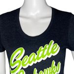 47 Brand Seattle Seahawks Shirt Womens Small‎ Blue Green NFL  '47 Graphic Tee Sportswear Photo 4