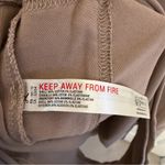 Free People  Hot Shot Tee Romper in Mocha Latte Size Medium Photo 5