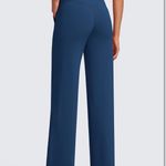 CRZ Yoga  Womens Butterluxe High Waist Wide Leg Pants with Pockets 31" - Buttery Soft Comfy Casual Yoga Lounge Photo 1