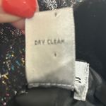 Chicos 2 Women Jacket L Black Metallic Artwear Textured Brocade Statement Glam Size L Photo 7