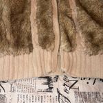 Forever 21 love21 Tan and Brown Faux Fur Vest Photo 11