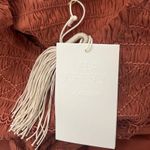 Ulla Johnson NEW NWT  Madeline Smocked Midi Dress Clay Photo 12