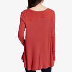 Free People We The Free Malibu High Low Thermal LS Top Photo 2