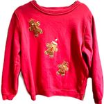 Rebecca Malone Christmas Gingerbread Holiday Sweatshirt Size Medium Photo 4