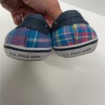 U.S. Polo Assn. Plaid Flat Shoes Colorful Boat Shoes Summer Spring Womens Size 8.5 Photo 4