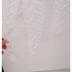 White Eyelet Swim Cover Womens Sheer Resort Beach Vacation Cruise Pool One Size White Size undefined Photo 3