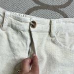 JLux Label corduroy split flare hem high rise elastic waistband pants, size SM Photo 15