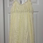 Yellow Mini Dress Size XL Photo 0