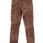 Good American Good Waist Cheetah Skinny Jeans Size 26 Photo 3