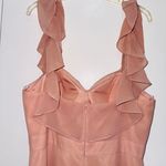 Revelry Scarlet Chiffon Dress size 12 color Desert Rose(mauve ) Pink Photo 7