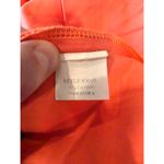 Lissa Mar Orange Cotton Blend Tunic Dress Bell Sleeves Made in USA (Approx S/M) Size M Photo 5