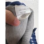 Madewell Navy Blue White Geo Print Cut-Off Mid Rise Shorts Size 28 Photo 6