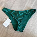 Dippin' Daisy's Dippin’ Daisys Hunter Green Bikini Set Top and Bottom Size M NWT Photo 3