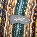 Figwood Multicolor Striped Open Front Waterfall Cardigan Sweater Mohair Blend Blue Size undefined Photo 1