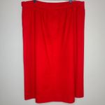 Pendleton Vintage  Red Suit Set Women's 100%‎ Wool Skirt Blazer 80s USA Photo 8