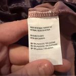 American Eagle  Pink & Purple Ombre Crushed Velvet Short‎ Sleeve Top Sz S Photo 3