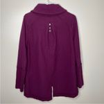 Soft Surroundings  Chelsea Cowl Neck Sweatshirt Top Large Photo 3