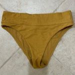 Rip Curl Yellow Mid-Waist Medium Full Coverage Bikini Bottoms Photo 0