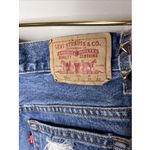 Levi's Womens ‎ 550 Relaxed Fit Americana Cut-off Jean Shorts Sz 28 Photo 7