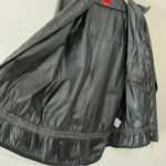 Nike  Jacket Zebra Print Large Black Windrunner Blacklight Flash Hoodie Full Zip Photo 4