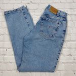 Tommy Hilfiger Light Wash Vintage High Waisted Denim Mom Jeans 28x30 Photo 0