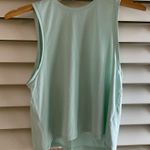 PINK - Victoria's Secret Light Blue Crop Workout Top Photo 0