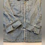 Coldwater Creek  GUC Size 14 Vintage Blue Denim Zipper Jacket Photo 2